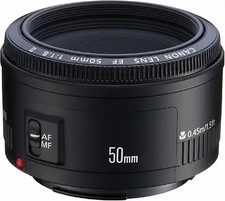 Canon EF 50 mm F1.8 II 52 mm
