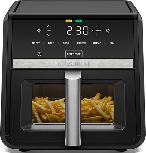 Chefman turbofry 8 5l - turbofry, 6-in-1