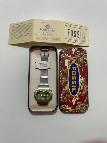 Vintage uhr fossil 7820 mit - vintage,