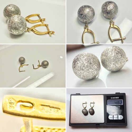 Gelbgold weißgold 585 14k - &,