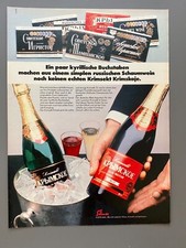 Krimskoje Sekt Krimsekt 80s retro 1983 Vintage Ad Werbung Reklame