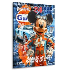 Leinwand bild micky maus comic - leinwand,