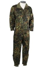 BW Panzerkombi Kombi Fliegerkombi Pilotenkombi flecktarn NEU Größe L - 5XL