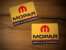 2x MOPAR Parts Aufkleber