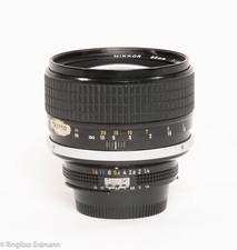 Nikon Nikkor 85mm 1,4 Objektiv, MF, gebraucht, vom Nikon Pro Händler