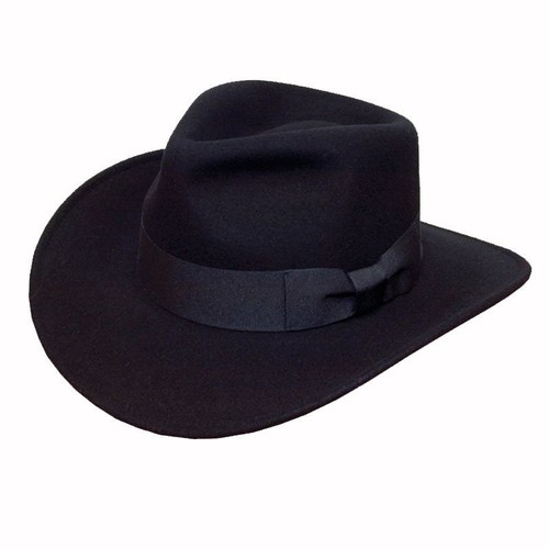 Filz cowboy style fedora hut - filz,