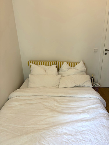Bett aus massivholz hohe - bett,