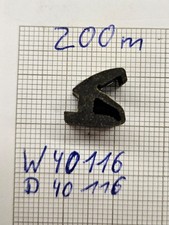 Orig.  Wicona Dichtung W40116 / 40116    Fenster Tür Fassaden Dichtungen 5 lfm