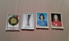 4 Bilder Panini FUSSBALL 1976 Johan NEESKENS Ralf EDSTROEM