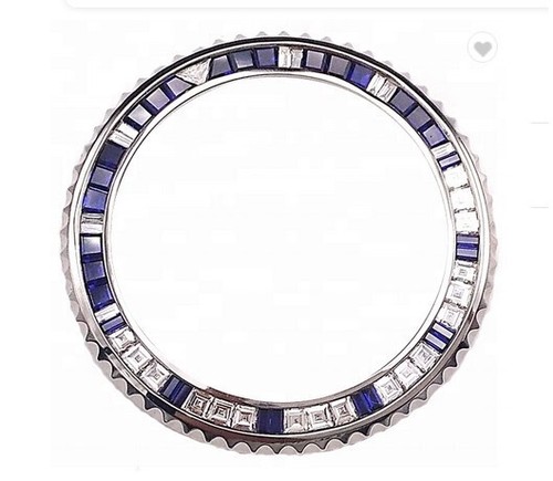 Diamanten saphire edelstahl - saphire,