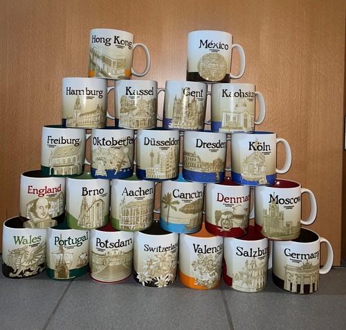 Starbucks mugs tassen - starbucks, mugs/tassen