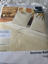 Dormia Bettwäsche Baumwolle Single Bett 150x200,Laken 150x250,Kissen 80x80,OVP