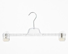 100x Klammerbügel kunststoff Rockbügel Hosenbügel 41x15x2cm Coronet Kleiderbügel