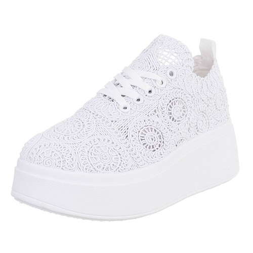 Geflochtene damen low - geflochtene, low-top