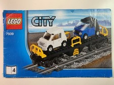 Lego CITY, 7939, Güterzug, Bauanleitung Heft 4, Autowaggon, Gebraucht