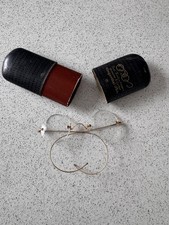 Alte - antike Nickelbrille mit