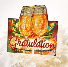 Gratulation aufstellkarte - "gratulation",,