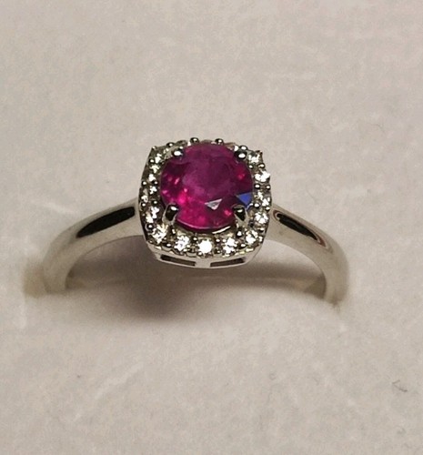 Madagaskar rubin silber ring - madagaskar,