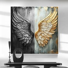 Leinwand Bild Engelsflügel
