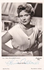 Fotografie Original -karte L'Actrice Österreichischer Luise Ullrich Autogramm