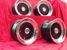 Lenso BSX Felgen Alufelgen 8x15 ET25 für VW Golf 3 Vento, 2 Mazda MX5 GTP ST*