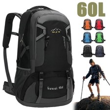60L Reiserucksack Herren Rucksack Wandern Sport Arbeit Outdoor Trekkingrucksack