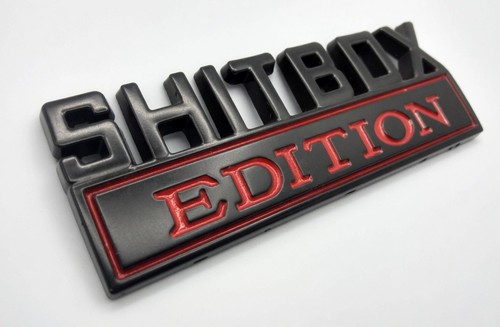 Shitbox edition metall - 3d,