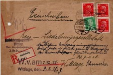 DR - Einschreiben HUNTEBURG - WITTLAGE #B453