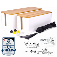 Kabelbox 2er Set mit