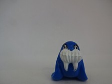 Sammelfigur von Bahlsen " Hellblaues Walroß