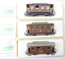 H0e - 3 Personenwagen -