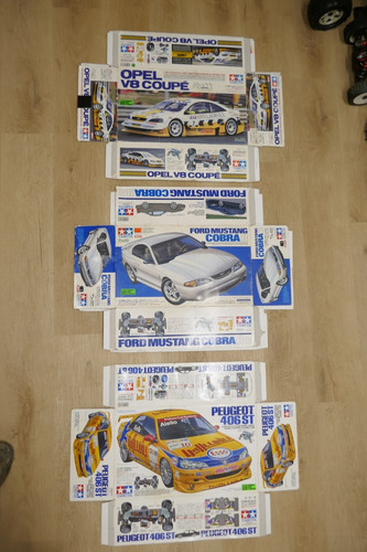 Box vintage 10 tamiya - rc, 1:10