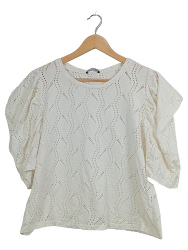 Zara damen bluse - damen, häkel-shirt