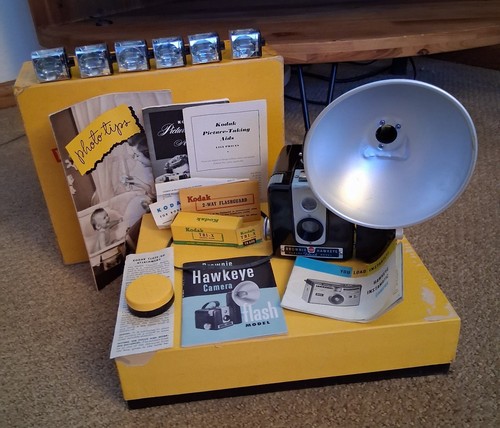 Vintage kodak brownie - kodak, hawkeye