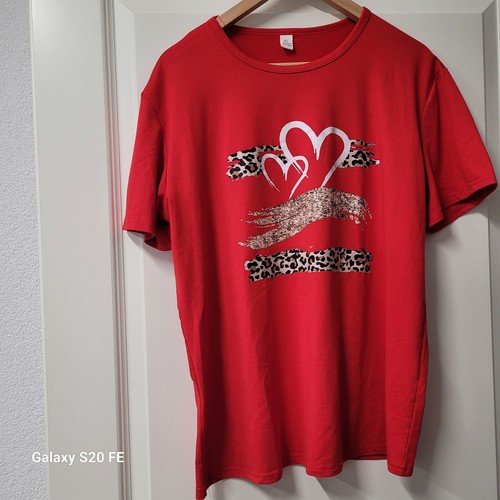Schönes shirt rot neu mit - schönes,