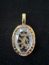 Diamonique by Princess Echtschmuck Anhänger Silber 925er Vergoldet 