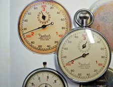 U-Boot Torpedo Stoppuhr Hanhart Kriegsmarine 3 Sekunden-Umlauf   WW2 WK2