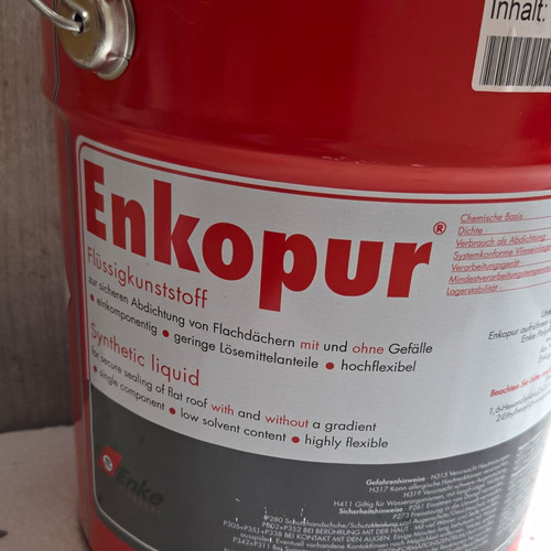 Enke enkopur flachdach - flachdach, schwarz