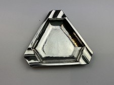Aschenbecher, Art Déco, Otto Wolter Schwäbisch Gmünd, 800 Silber gehämmert