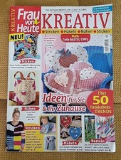 Frau von Heute KREATIV Nr. 1/2017 Ideen Stricken Häkeln Nähen Sticken Basteln