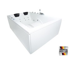 XXL Whirlpool Badewanne für 2