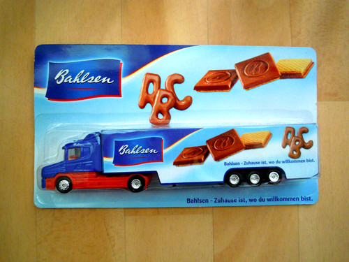 Werbetruck bahlsen sammeltruck - werbetruck,