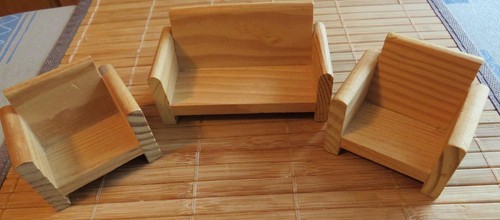 Sofa garnitur für - sofa-garnitur, puppenhaus