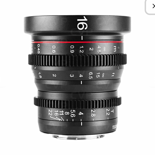 Meike 16mm cinema lens - 16mm,