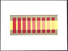 JOSEF ALBERS  Siebdruck/Serigrafie 1963  Form & Farbe