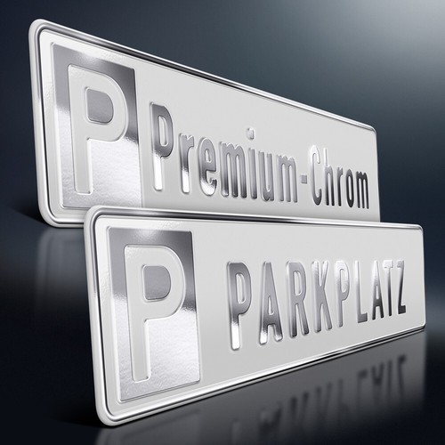 Parkplatzschild premium - parkplatzschild,