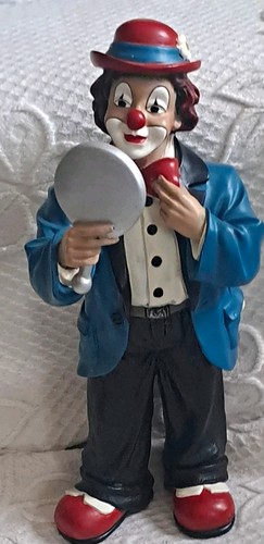 Clown figur dekofigur bemalt - clown, figur/dekofigur,