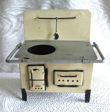 Spielzeugherd - Puppenherd - Blech - Puppenhaus