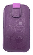 Handy Tasche lila für Telme