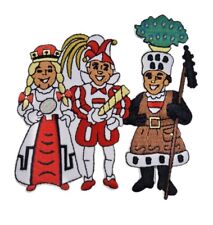 Bügelbild Köln Kölner Dreigestirn Kostüm Bügelmotiv Kölner Karneval Kostüm